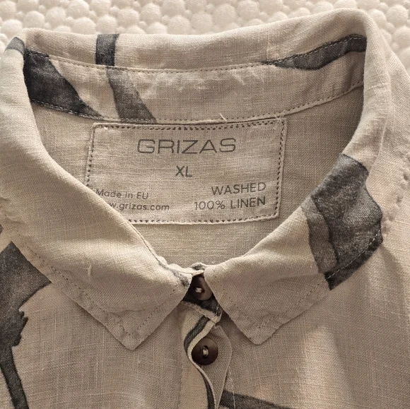 Grizas 100% linen shirt dress - Picture 4 of 9